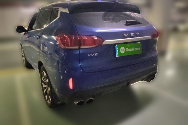 Used Wey VV6 2018 2.0T Two-Wheel Drive Flagship Version China V Standard Rear Left 45 Deg