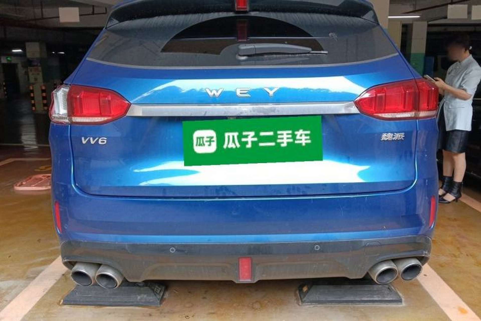 Used Wey VV6 2018 2.0T Two-Wheel-Drive Ultra-Luxury Version China V Standard Rear