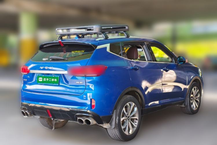 Used Wey VV6 2018 2.0T Two-Wheel Drive Flagship Version China V Standard Rear Right 45 Deg