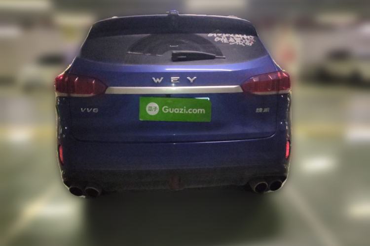 Used Wey VV6 2018 2.0T Two-Wheel Drive Flagship Version China V Standard Rear
