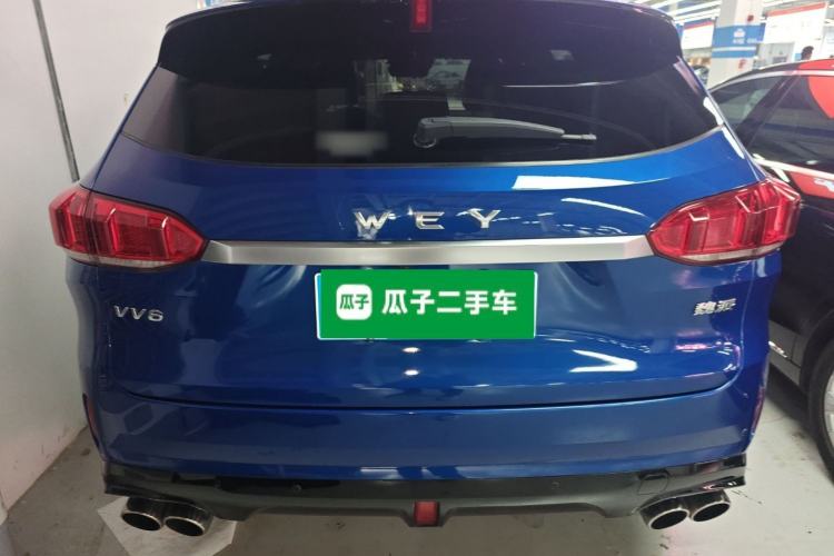 Used Wey VV6 2018 2.0T Two-Wheel Drive Flagship Version China V Standard Rear