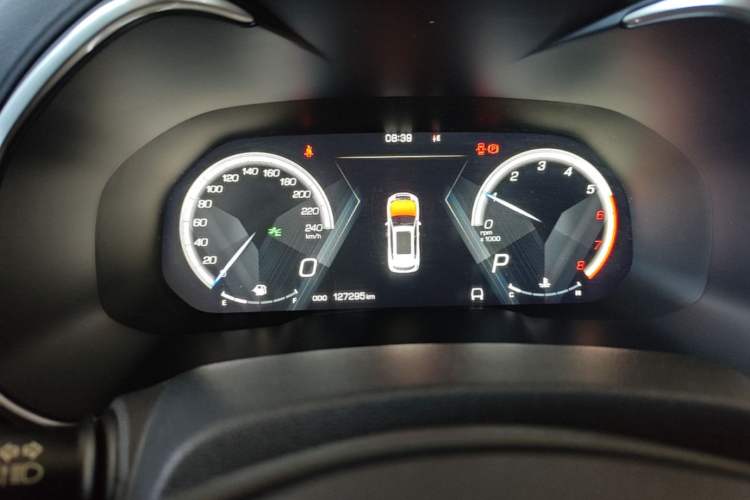 Used Wey VV6 2018 2.0T Four-Wheel Drive Ultra-Luxury Version China V Standard Instrument Cluster