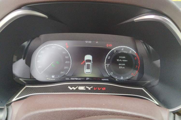 Used Wey VV6 2018 2.0T Two-Wheel Drive Flagship Version China V Standard Instrument Cluster