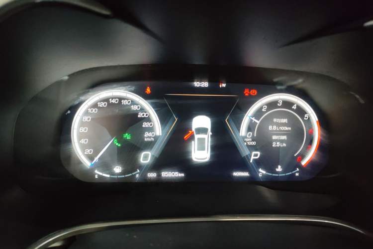 Used Wey VV6 2018 2.0T Two-Wheel-Drive Ultra-Luxury Version China V Standard Instrument Cluster