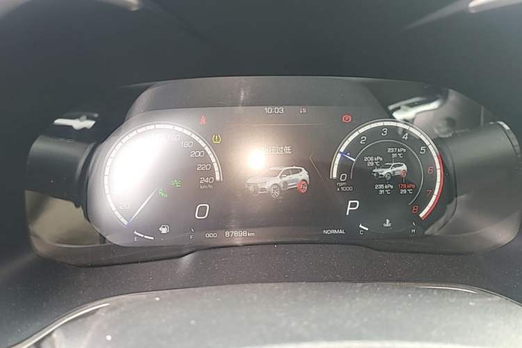Used Wey VV6 2018 2.0T Two-Wheel Drive Flagship Version China V Standard Instrument Cluster