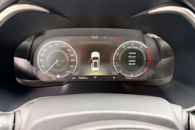 Used Wey VV6 2018 2.0T Four-Wheel Drive Flagship Version China V Standard Odometer Close Up