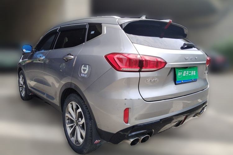 Used Wey VV6 2018 2.0T Two-Wheel Drive Flagship Version China V Standard Rear Left 45 Deg