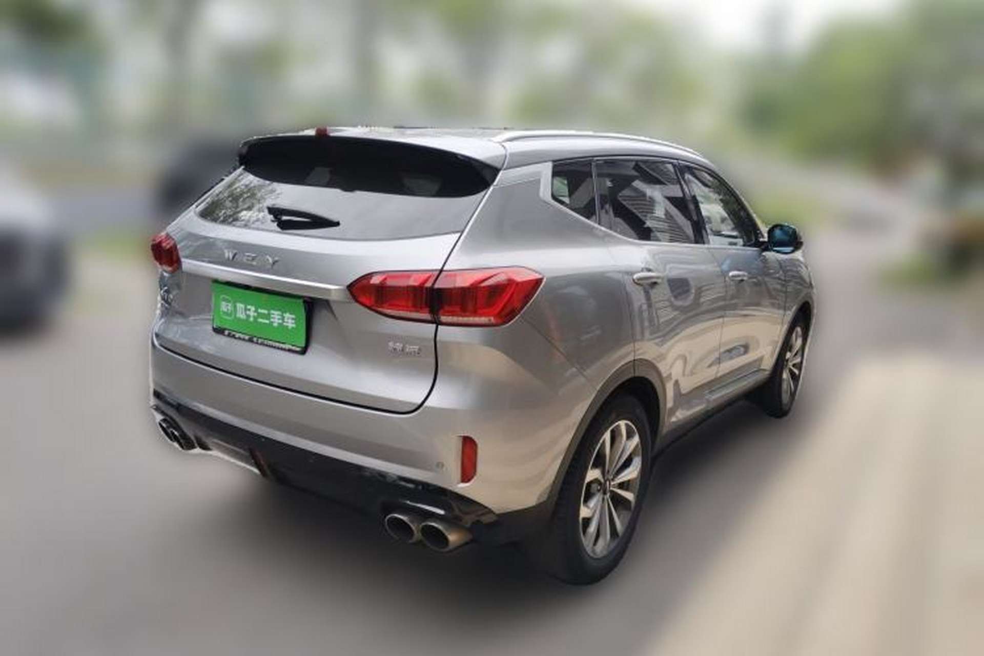 Used Wey VV6 2018 2.0T Two-Wheel-Drive Ultra-Luxury Version China V Standard Rear Right 45 Deg