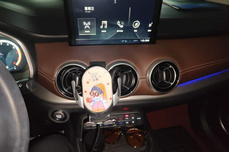 Used Wey VV6 2018 2.0T Two-Wheel Drive Flagship Version China V Standard Audio And AC Panel
