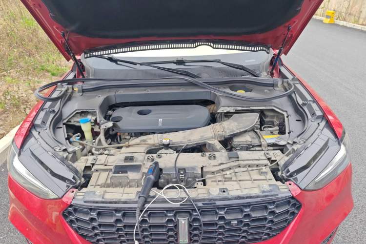 Used Wey VV6 2018 2.0T Two-Wheel Drive Flagship Version China V Standard Engine Bay