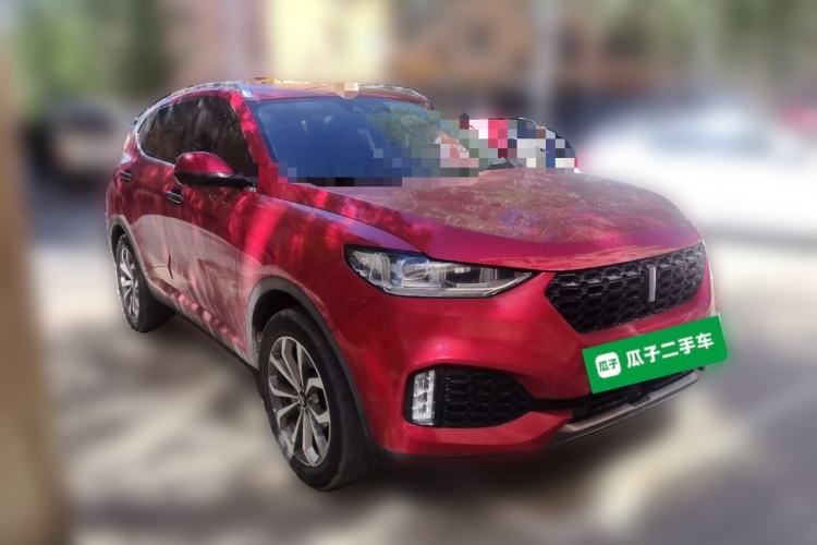 Used Wey VV6 2018 2.0T Two-Wheel Drive Flagship Version China V Standard Front Right 45 Deg