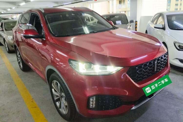 Used Wey VV6 2018 2.0T Two-Wheel-Drive Ultra-Luxury Version China V Standard Front Right 45 Deg