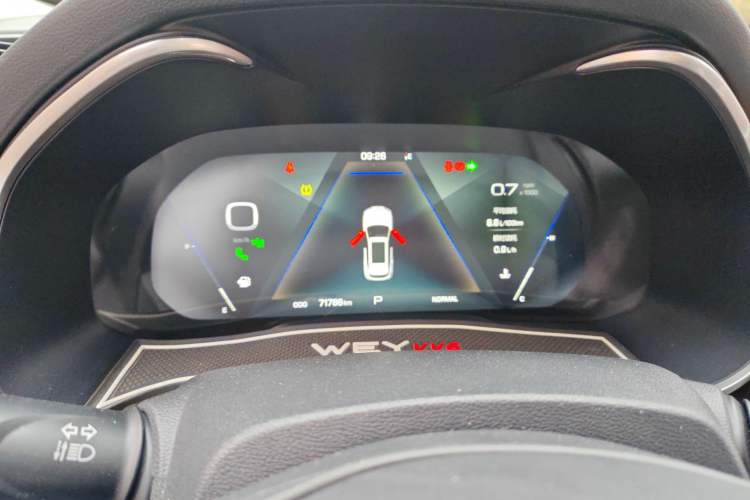Used Wey VV6 2018 2.0T Two-Wheel Drive Flagship Version China V Standard Instrument Cluster