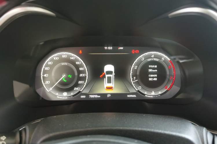 Used Wey VV6 2018 2.0T Two-Wheel-Drive Ultra-Luxury Version China V Standard Instrument Cluster