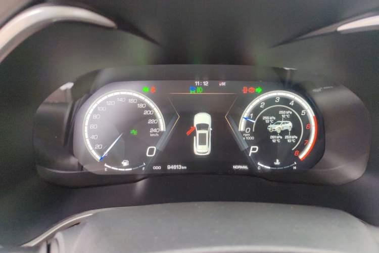 Used Wey VV6 2018 2.0T Two-Wheel-Drive Ultra-Luxury Version China V Standard Instrument Cluster