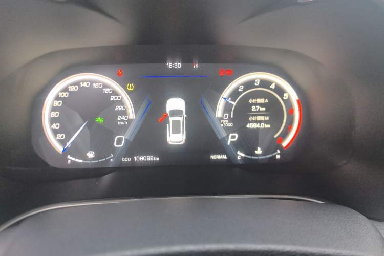 Used Wey VV6 2018 2.0T Two-Wheel-Drive Ultra-Luxury Version China V Standard Instrument Cluster