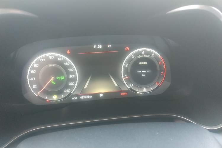 Used Wey VV6 2018 2.0T Two-Wheel-Drive Ultra-Luxury Version China V Standard Instrument Cluster