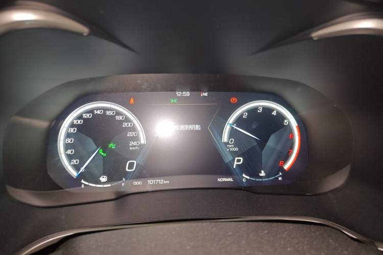 Used Wey VV6 2018 2.0T Two-Wheel Drive Flagship Version China V Standard Instrument Cluster