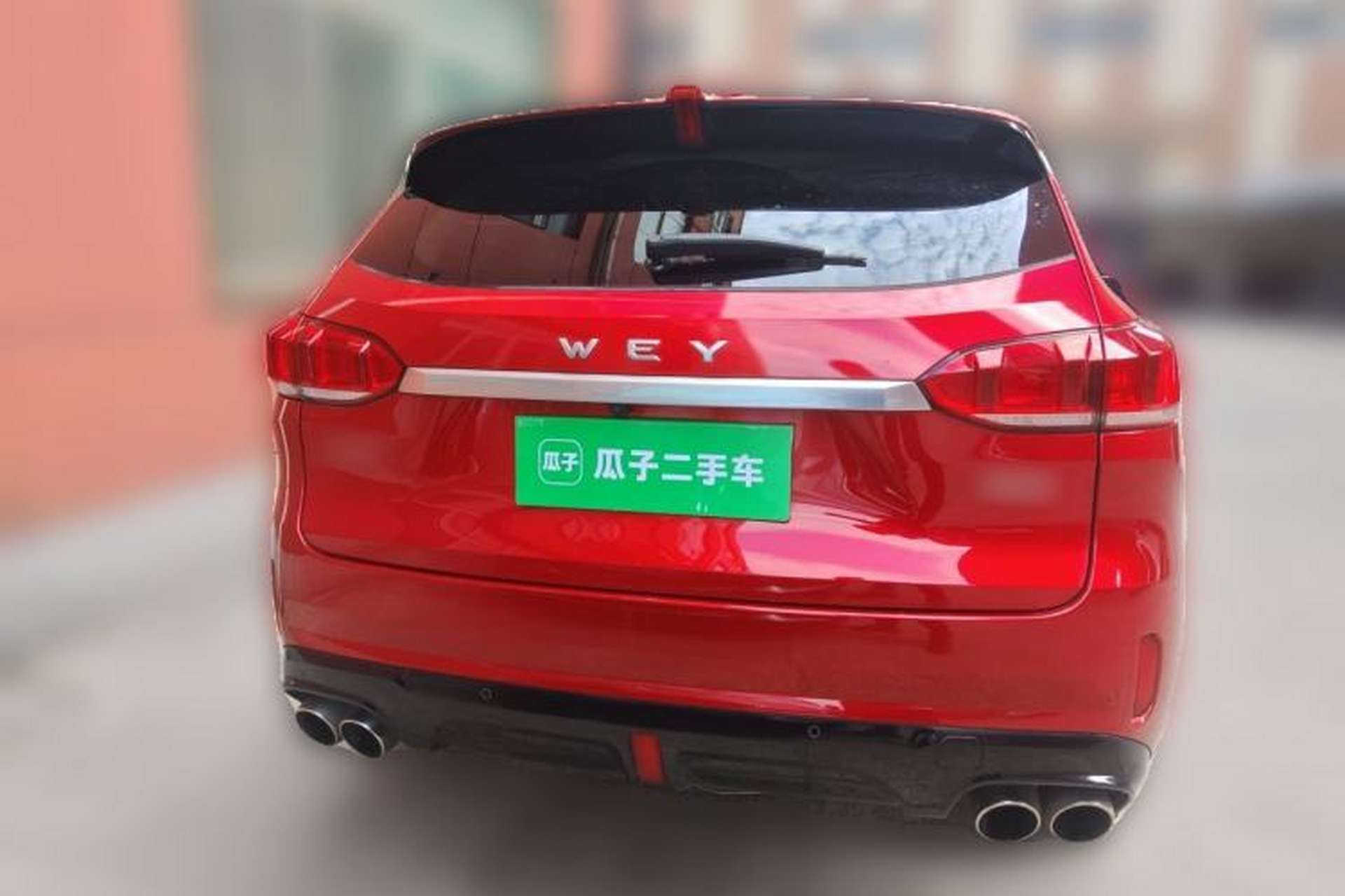 Used Wey VV6 2018 2.0T Two-Wheel Drive Flagship Version China V Standard Rear