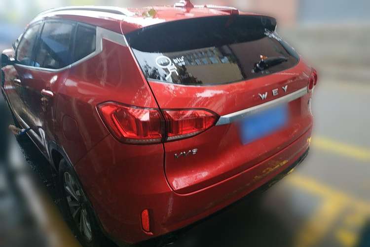 Used Wey VV6 2018 2.0T Two-Wheel-Drive Ultra-Luxury Version China V Standard Rear Left 45 Deg