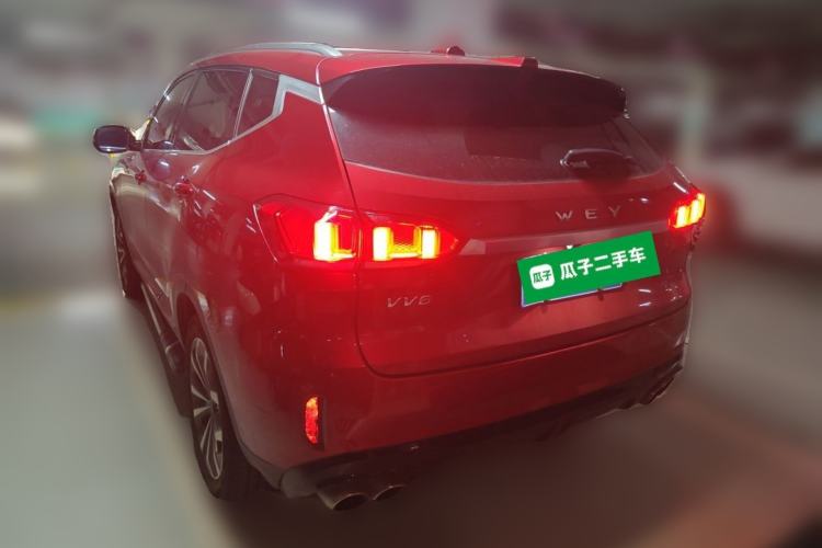 Used Wey VV6 2018 2.0T Two-Wheel Drive Flagship Version China V Standard Rear Left 45 Deg