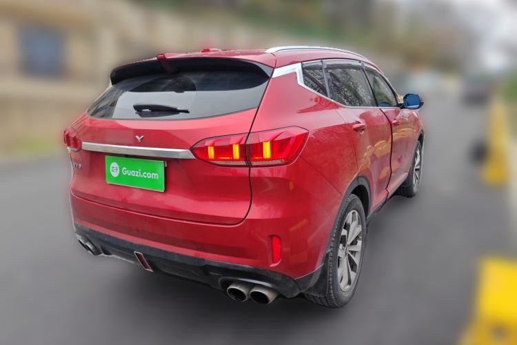 Used Wey VV6 2018 2.0T Two-Wheel Drive Flagship Version China V Standard Rear Right 45 Deg