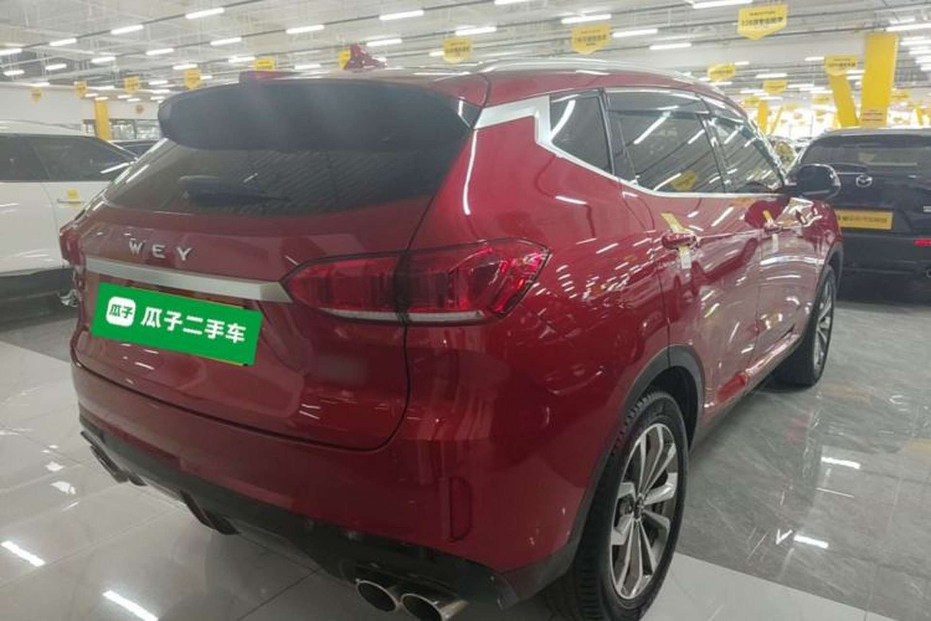Used Wey VV6 2018 2.0T Two-Wheel-Drive Ultra-Luxury Version China V Standard Rear Right 45 Deg