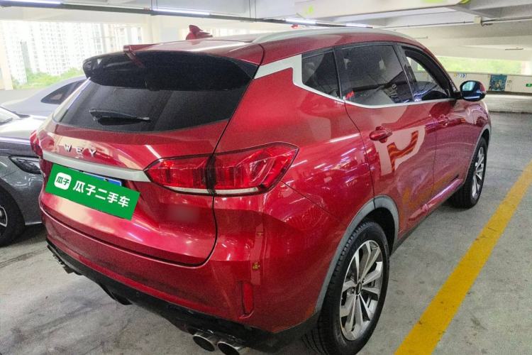 Used Wey VV6 2018 2.0T Two-Wheel-Drive Ultra-Luxury Version China V Standard Rear Right 45 Deg