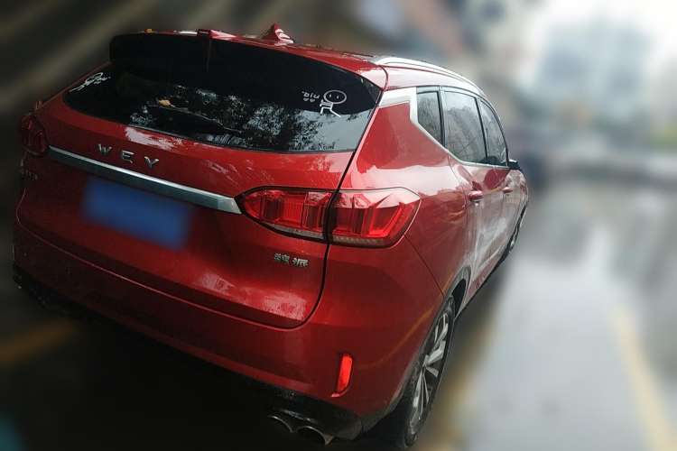 Used Wey VV6 2018 2.0T Two-Wheel-Drive Ultra-Luxury Version China V Standard Rear Right 45 Deg