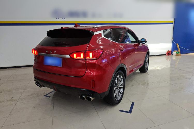 Used Wey VV6 2018 2.0T Two-Wheel Drive Flagship Version China V Standard Rear Right 45 Deg