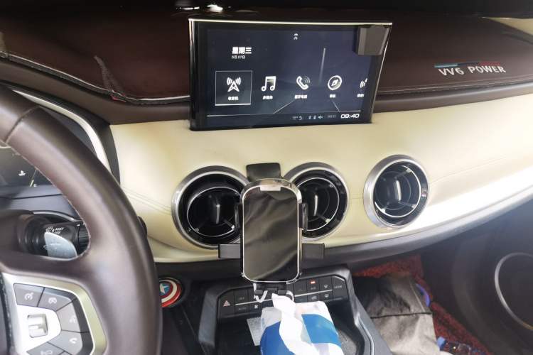 Used Wey VV6 2018 2.0T Two-Wheel Drive Flagship Version China V Standard Audio And AC Panel