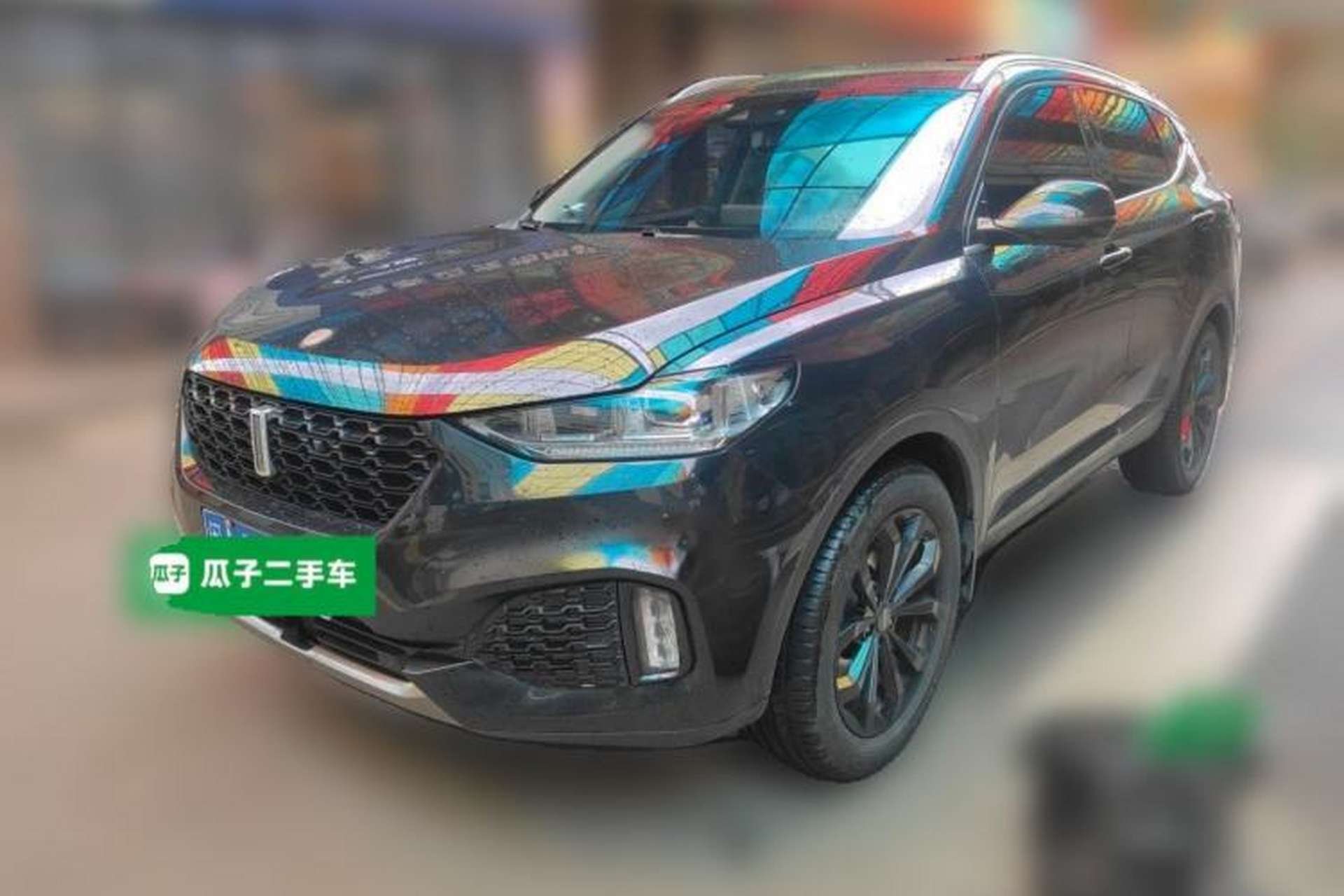 Used Wey VV6 2018 2.0T Two-Wheel-Drive Ultra-Luxury Version China V Standard Front Left 45 Deg