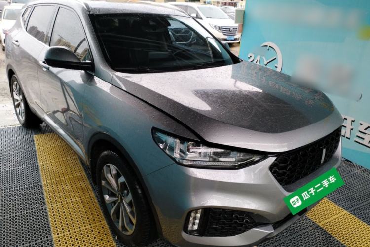 Used Wey VV6 2018 2.0T Two-Wheel Drive Flagship Version China V Standard Front Right 45 Deg