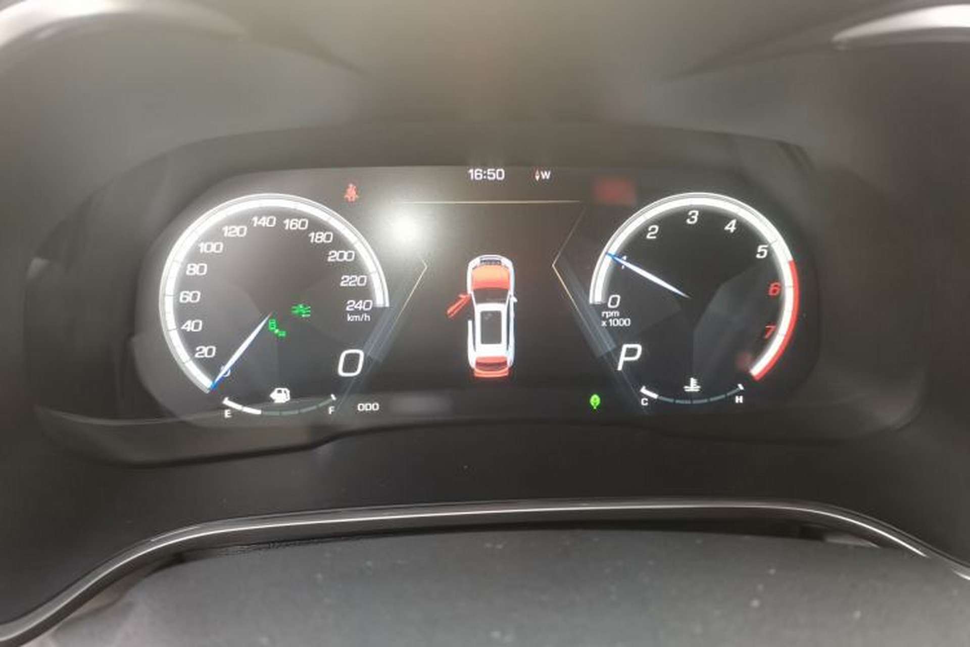 Used Wey VV6 2018 2.0T Four-Wheel Drive Flagship Version China V Standard Instrument Cluster