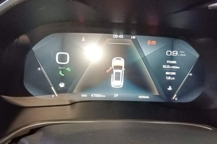 Used Wey VV6 2018 2.0T Two-Wheel-Drive Ultra-Luxury Version China V Standard Instrument Cluster