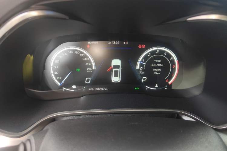 Used Wey VV6 2018 2.0T Two-Wheel Drive Flagship Version China V Standard Instrument Cluster