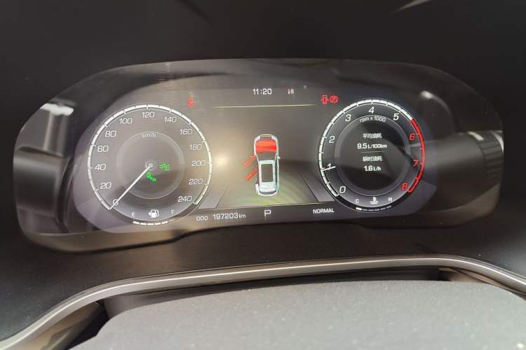 Used Wey VV6 2018 2.0T Two-Wheel-Drive Ultra-Luxury Version China V Standard Instrument Cluster