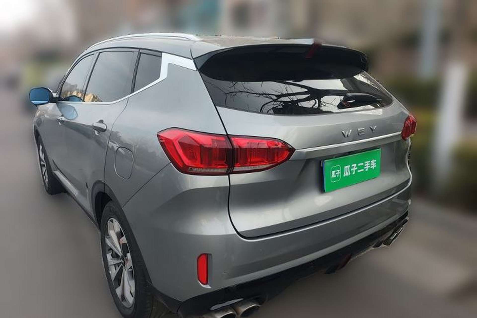 Used Wey VV6 2018 2.0T Two-Wheel-Drive Ultra-Luxury Version China V Standard Rear Left 45 Deg