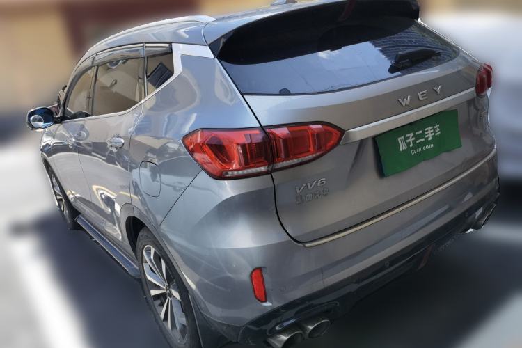 Used Wey VV6 2018 2.0T Two-Wheel Drive Flagship Version China V Standard Rear Left 45 Deg