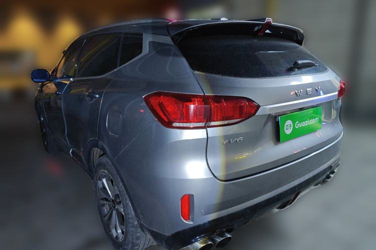 Used Wey VV6 2018 2.0T Four-Wheel Drive Flagship Version China V Standard Rear Left 45 Deg