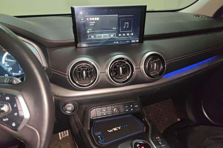 Used Wey VV6 2018 2.0T Four-Wheel Drive Flagship Version China V Standard Audio And AC Panel