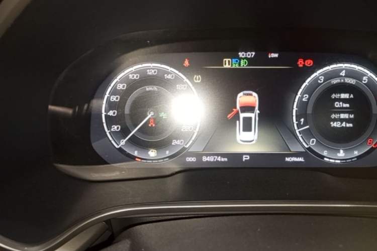 Used Wey VV6 2018 2.0T Two-Wheel Drive Flagship Version China V Standard Instrument Cluster