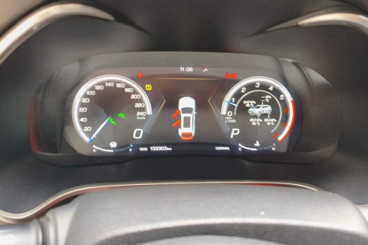 Used Wey VV6 2018 2.0T Two-Wheel Drive Flagship Version China V Standard Instrument Cluster