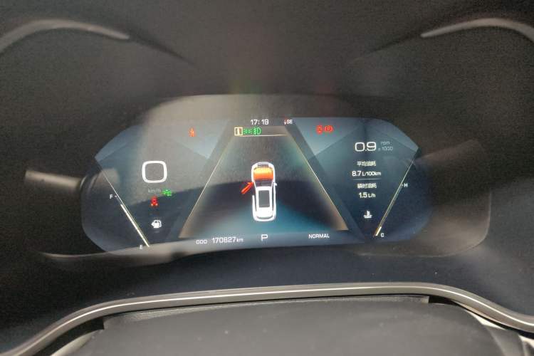 Used Wey VV6 2018 2.0T Two-Wheel-Drive Ultra-Luxury Version China V Standard Instrument Cluster
