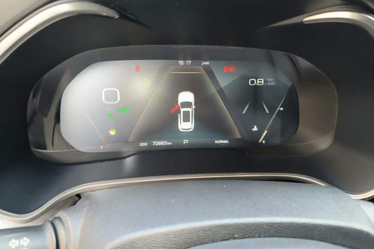Used Wey VV6 2018 2.0T Two-Wheel-Drive Ultra-Luxury Version China V Standard Instrument Cluster