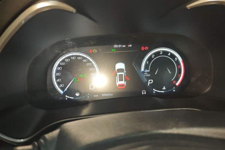 Used Wey VV6 2018 2.0T Two-Wheel Drive Flagship Version China V Standard Instrument Cluster