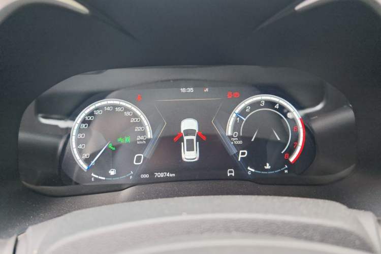 Used Wey VV6 2018 2.0T Four-Wheel Drive Flagship Version China V Standard Instrument Cluster