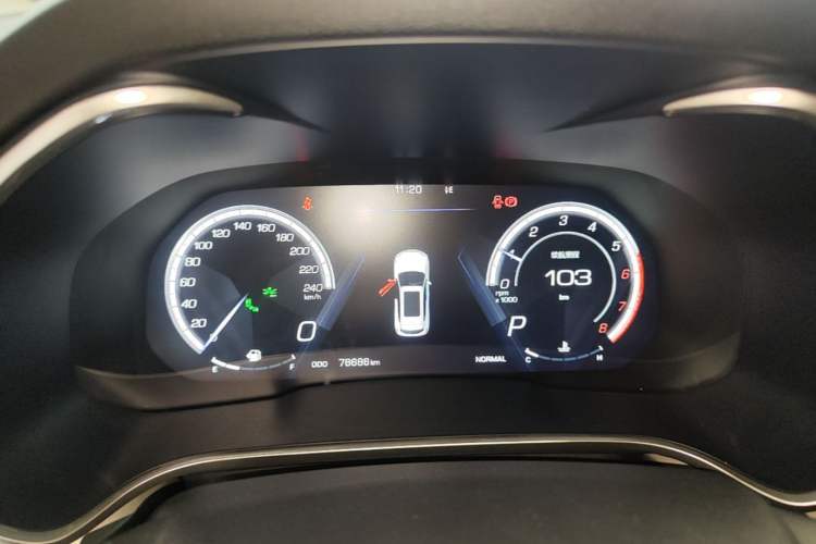 Used Wey VV6 2018 2.0T Two-Wheel-Drive Ultra-Luxury Version China V Standard Instrument Cluster