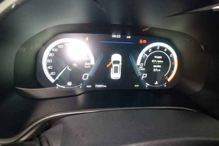 Used Wey VV6 2018 2.0T Two-Wheel-Drive Ultra-Luxury Version China V Standard Instrument Cluster