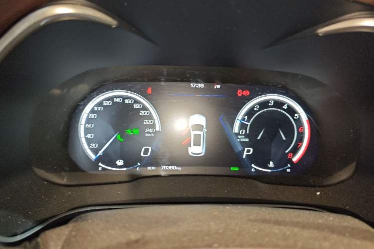 Used Wey VV6 2018 2.0T Two-Wheel-Drive Ultra-Luxury Version China V Standard Instrument Cluster